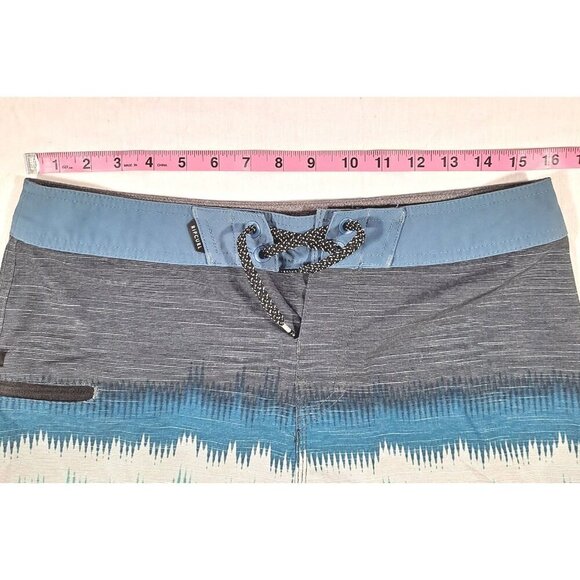 Rip Curl Mirage Men's Board Shorts Blue/Gray Surf Swim Trunks Size 30 Zip Pocket - Picture 5 of 8
